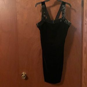 Women’s Black Velvet dress, Size 10
